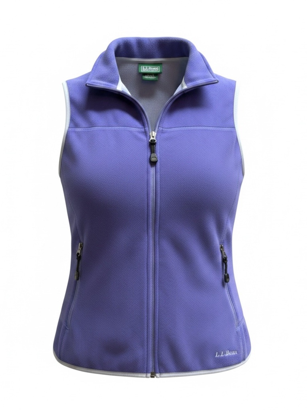 L.L. Bean Women’s Fleece Vest in Lavender. Women’s size medium